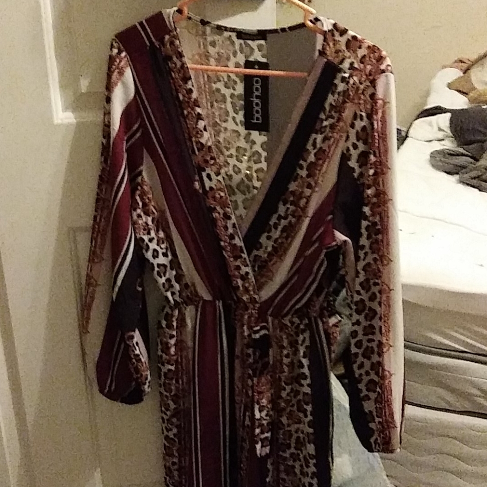 Wrap around dress